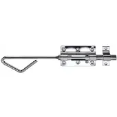 Alberts Stanggrendel Met Bevestigd Tegenstuk - Rvs - 320x15,5 Mm