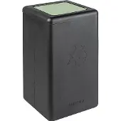 Brickbin Prullenbak 65 l Zwart Gerecycled plastic (HDPE) 561672