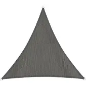 Overig Windhager Schaduwdoek Cannes Driehoekig Antraciet 4x4x4m