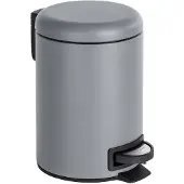 Wenko Pedaalemmer Leman 3l Grijs 17x25x22,5cm