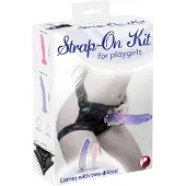 You2Toys - strap-on set - 2 dildo’s - verstelbare harnas