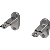 Overig Wandsteunen Railroede Deluxe - Aluminium - Chroomlook - 2 Stuks