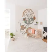 Overig Fotobehang Winnie The Pooh Grow - Meerkleurig - 2,80m X 300cm