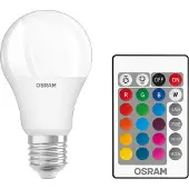 Osram 4x LED lamp E27 | Peer A60 | Mat | RGB + 2700K | Dimbaar | 9.4W (60W)