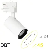 Megaman LED 3-fase spot | 24W 3000K 2100lm 830 | IP20 Wit