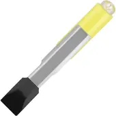 Schiefer T 6.8G LED Lamp | 1.02W 60V 16mA Geel | 6.8x44mm | 10 stuks