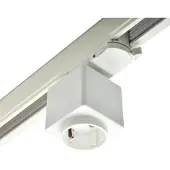 Powergear Onderdeel | 3-fasen rails Schuko adapter Wit | PRO-4230V-W