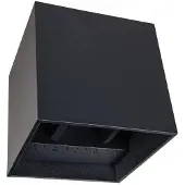 Internova LED Wandarmatuur | 2700K 320lm 827 Zwart | Dimbaar