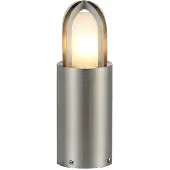 ELSTEAD Sokkellamp buiten Paignton, chroom / zilver, metaal, Modern, Sokkellamp