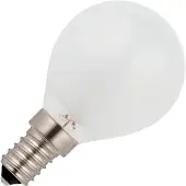 Schiefer E14 Kogel Gloeilamp | 40W 2700K 470lm 24V Mat | Dimbaar