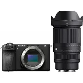 Sony Alpha A6700 systeemcamera Zwart + Sigma 16-300mm