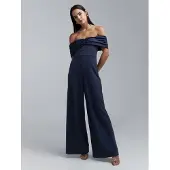 BWLDR Jumpsuit 'Amalie' navy