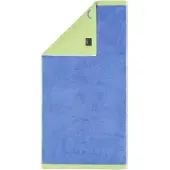 Cawö Handdoek Lifestyle Splash Reversible Capri/Pistachio (Set van 3)
