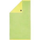 Cawö Douchelaken Lifestyle Splash Reversible Pistachio/Lemon