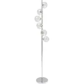 Kare Design vloerlamp Scala Balls, chroom / zilver, Woon-/ Eetkamer, Design, vloerlamp