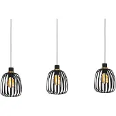 Eglo 900774 Hanglamp Pocicas 3-lichts Recht Messing/Zwart