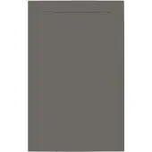 Allibert - Douchebak - Luna 140 X 90 Cm - Polybeton - Gun Metal
