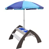 Axi Picknicktafel voor kinderen Delta grijs en wit A031.023.00 online kopen