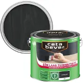 Cetabever Een Laag Tuinbeits - Antraciet - 2,5L