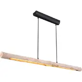 Globo Lighting hanglamp, metaal, mat zwart, LED