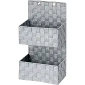 Wenko Badkamer organizer Adria 25 x 48 x 15,5 cm grijs