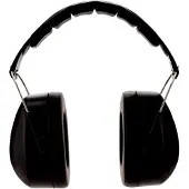 3M Oorkappen PELTOR 90563E, opvouwbare en verstelbare hoofdband met padding, SNR-waarde 30 dB, ABS-kunststof, zwart