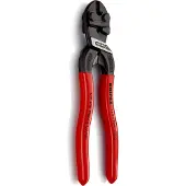 Knipex 71 01 160 SB CoBolt S: Compacte knipschaar voor klinknagels, zwart geanodiseerd, met kunststof coating, 160 mm (verpakt op een kaart/in een blisterverpakking)