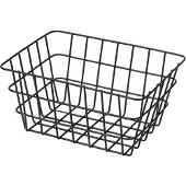 Wenko Draadmand Viana 18x25x12cm Zwart Mat