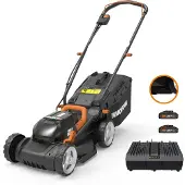 WORX Accu Grasmaaier Wg779e - 34cm - 20v - Inclusief Accu's En Oplader