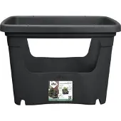 Elho stack & grow large zwart