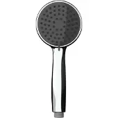 Wenko Douchekop Basic, grijs, Ø 10 cm. Douchekop voor badkamer, wellness-oase