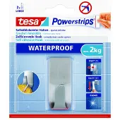 TESA Powerstrips Rvs Waterproof Haak L