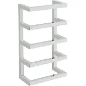 Wenko handdoekrek Fondiro glanzend - RVS - 4 handdoeken - 24 x 42 x 12 cm