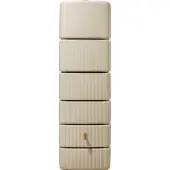 4Rain Regenton Slim Beige 330 liter