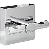 TESA Powerbutton Deluxe Duohaak Vierkant Chroom