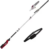 Einhell Elektrische Telescopische Tuin-Multitool GC-HC 90/2046 T - 900 W - Snoeilengte heggenschaar: 41,2 cm - Snoeilengte kettingzaag: 18 cm - Geleidesteel maximaal 2,60 m