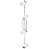 Eglo Davida - Plafondspots - 4 Lichts - Chroom, Wit