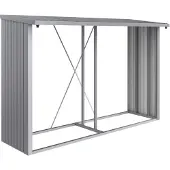 Biohort Tuinkast Woodstock 300 Zilvergrijs Metallic