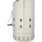 Rösle Houtskool Starter Zilver