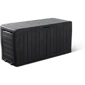 Keter Marvel Plus Opbergbox Antraciet 117 X 44,5 X 57,7 Cm