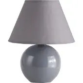 Brilliant Grijs tafellampje Primo