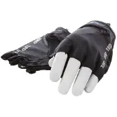 Mirage Elasthan handschoen, maat S, zwart, korte vingers, verpakt in een doos