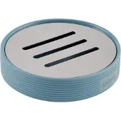 Spirella Zeephouder Tube Ribbed Aqua Blauw
