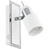 Eglo Ledspot Davida 16,5 cm metaalgrijs met wit