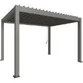 Biohort Pergola 4x3 Kwartsgrijs metallic (B480420)