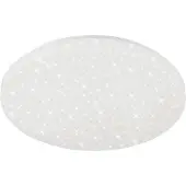 Briloner Plafondlamp Brili Splash, wit / opaal, Badkamer, Kunststof, Plafondlamp badkamer