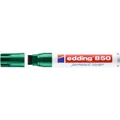 Edding 850 Permanentmarker 100% Gerecycled Beitelpunt 5 - 16 mm Groen Navulbaar