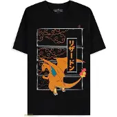 Difuzed Pokemon Charizard T-shirt