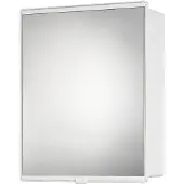 Van Marcke GO Spiegelkast Junior 31.5x14x40cm Kunststof Spiegeldeur Wit