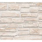 AS-Creation STENEN BEHANG - Beige Creme Wit - AS Creation Adelaide